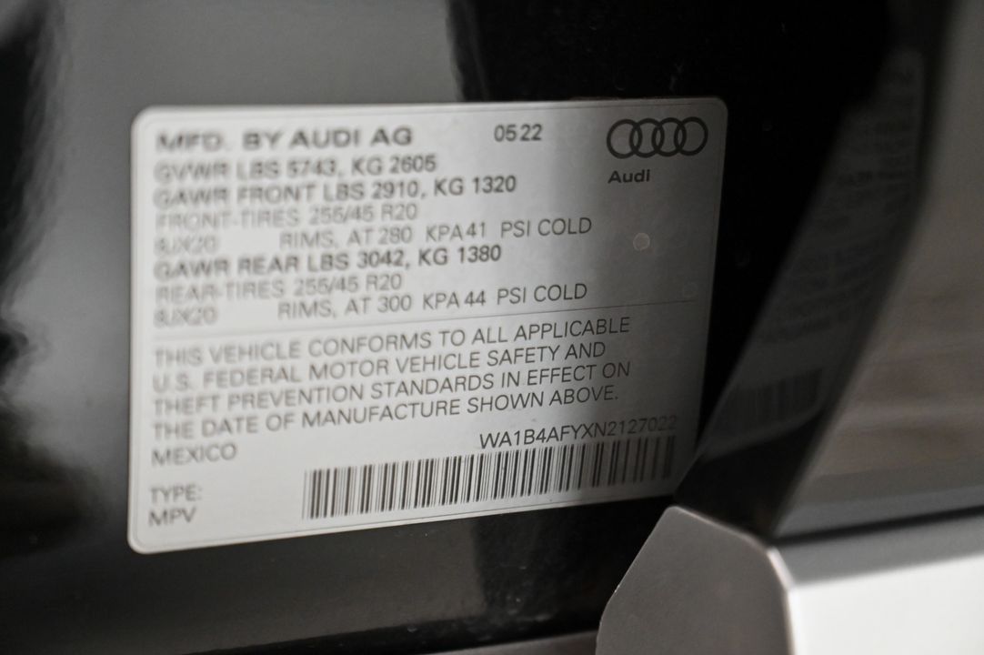2022 Audi SQ5