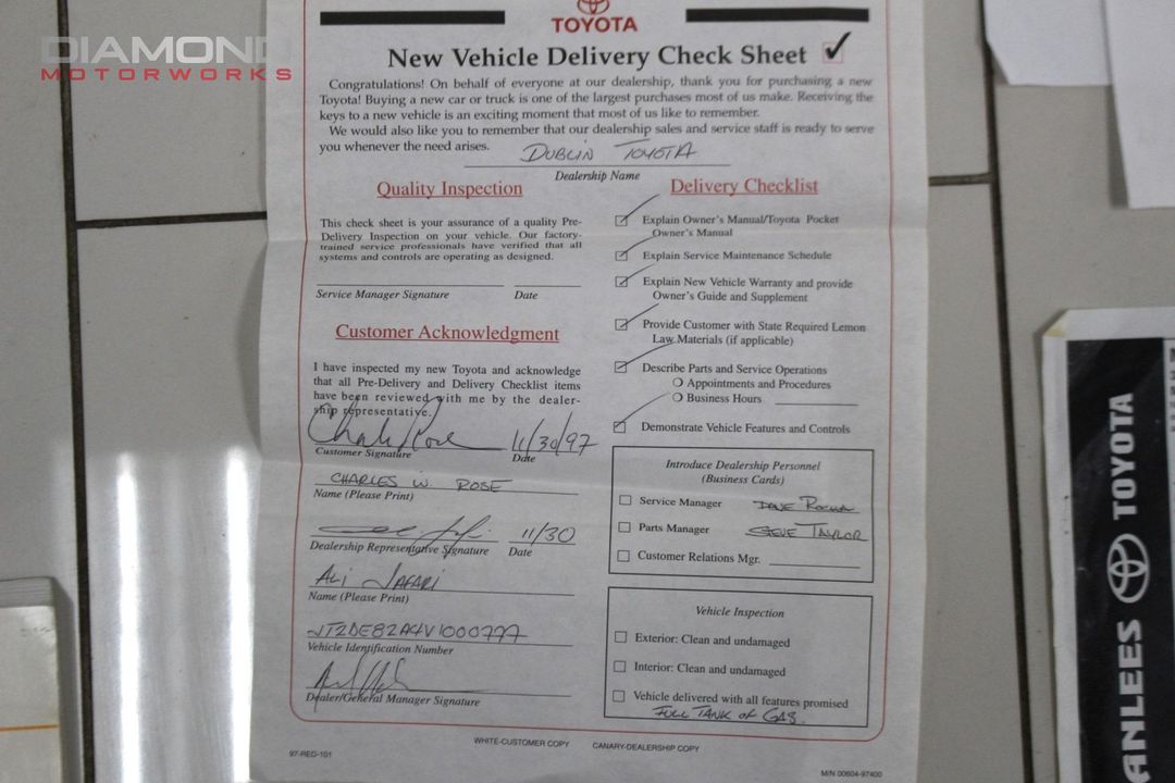 1997 Toyota Supra