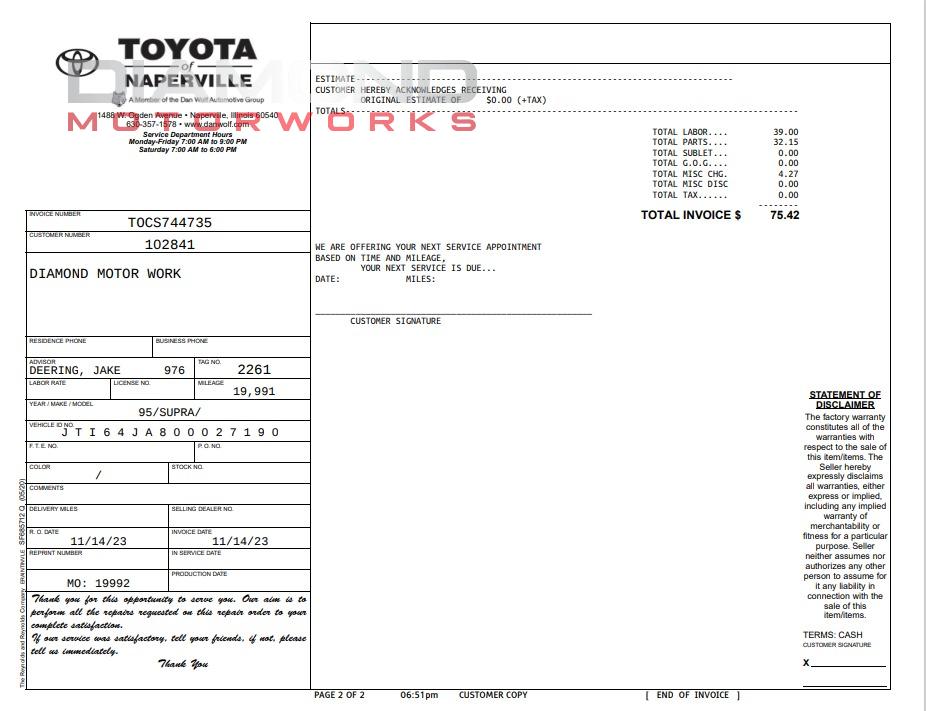 1995 Toyota Supra