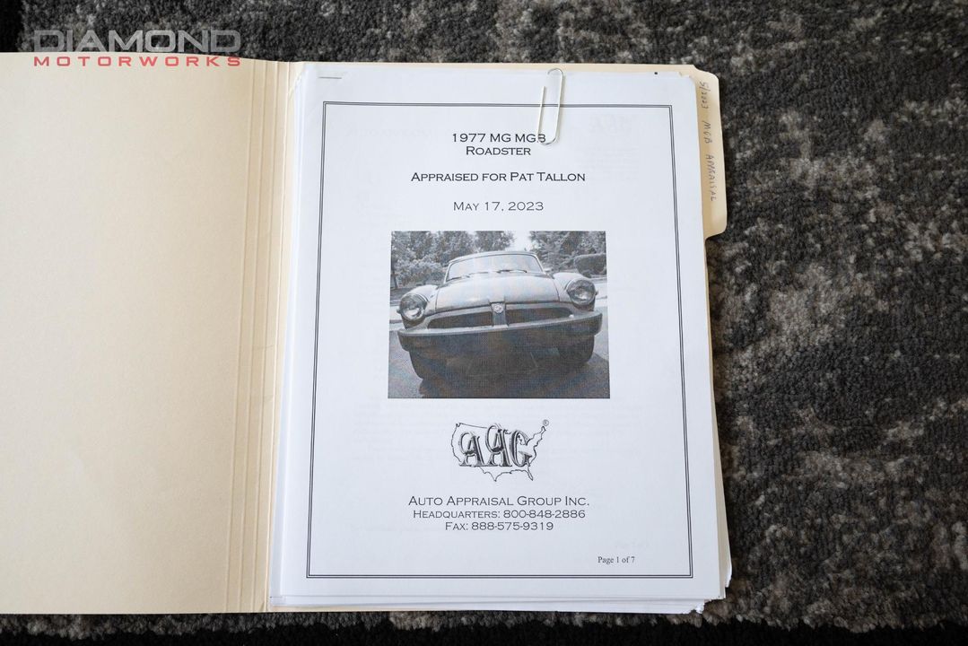 1977 MG MGB Roadster