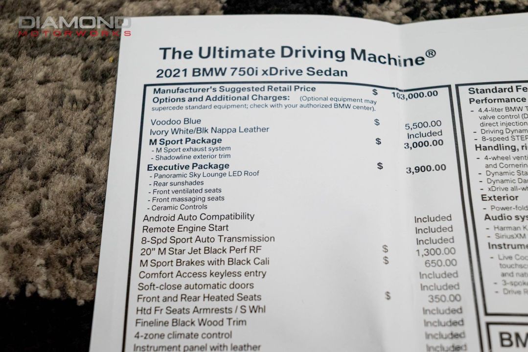 2021 BMW 7 Series