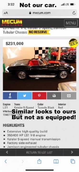 1965 Chevrolet C2 Pro Touring Corvette - SOLD!