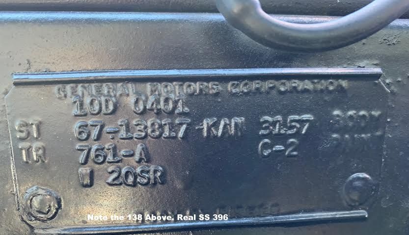 1967 Chevrolet Chevelle SS - SOLD!!