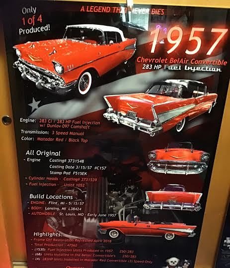 1957 Chevrolet Bel Air Convertible SOLD!!!