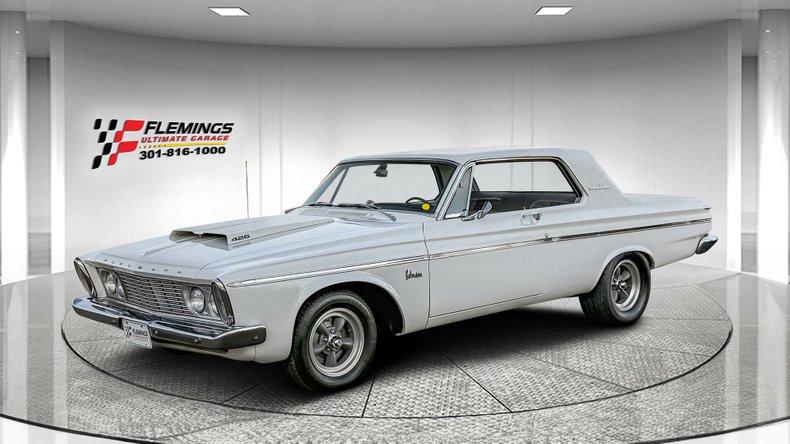 1963 Plymouth Belvedere 426 Max Wedge