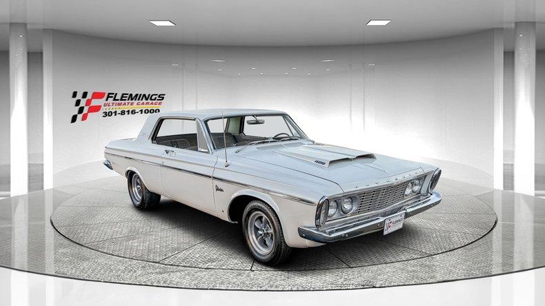 1963 Plymouth Belvedere 426 Max Wedge