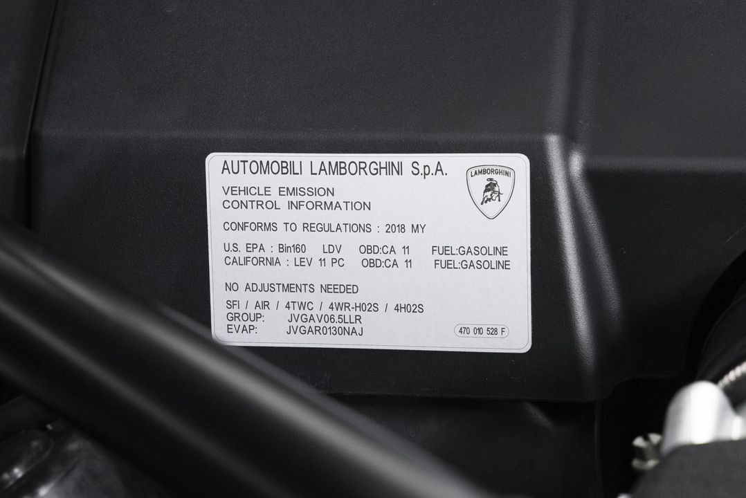 2018 Lamborghini Aventador