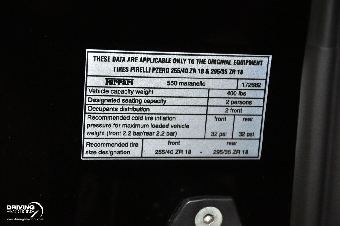 1998 Ferrari 550 Maranello