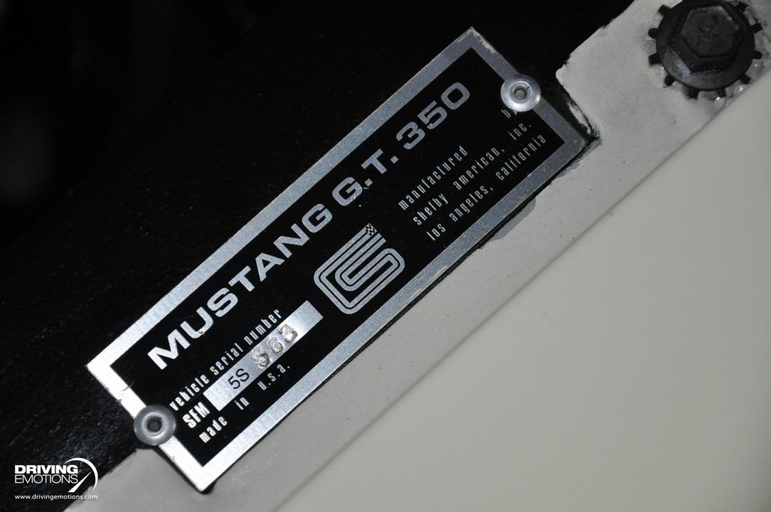 1965 Ford Mustang GT350 Tribute Clone