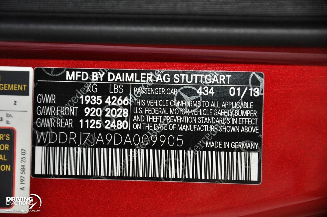 2013 Mercedes-Benz SLS AMG GT