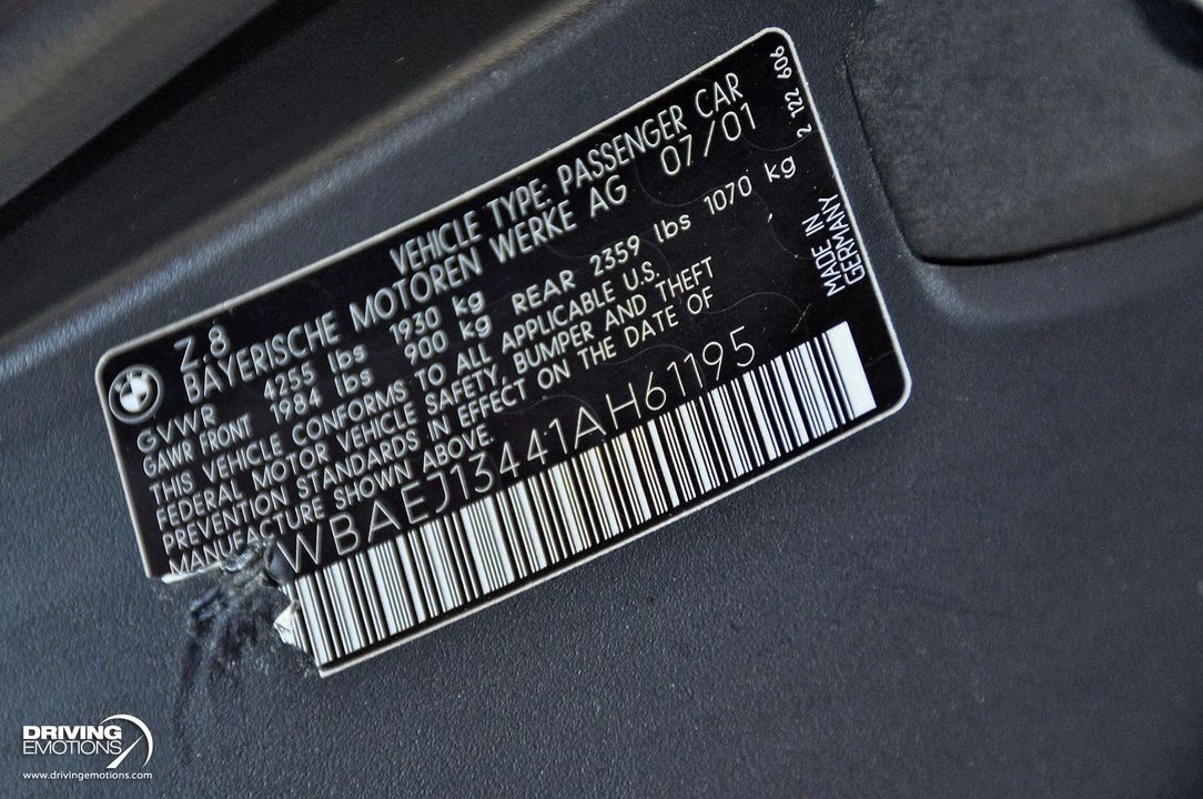 2001 BMW Z8