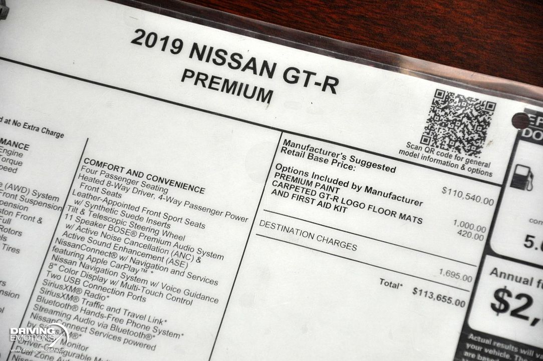 2019 Nissan GT-R