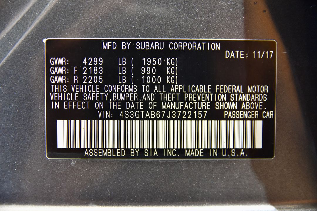 2018 Subaru Impreza