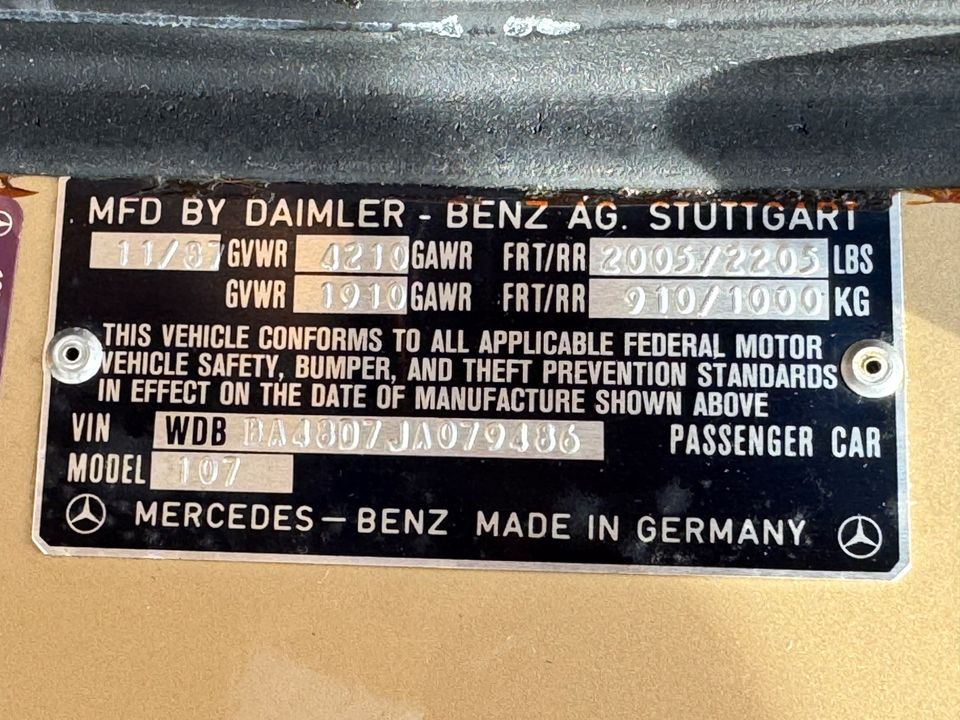 1988 Mercedes-Benz 560