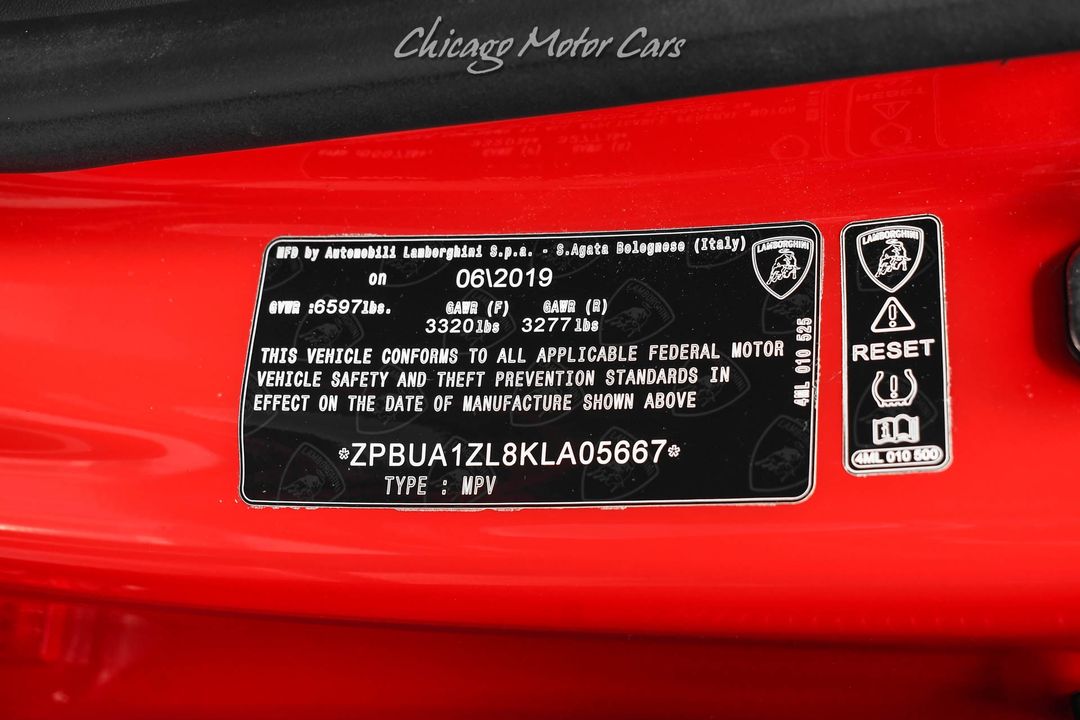 2019 Lamborghini Urus