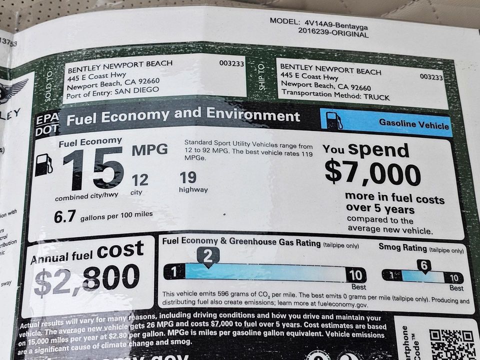 2017 Bentley Bentayga