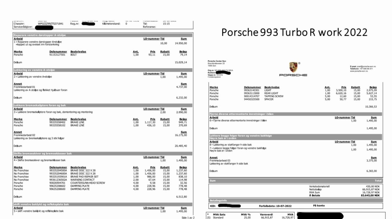 1996 Porsche 911 993