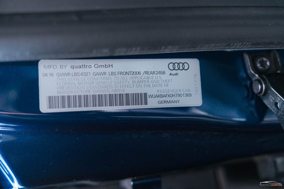 2017 Audi R8