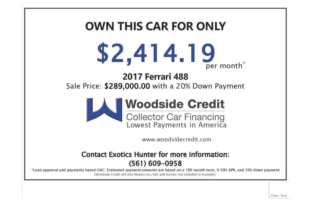 2017 Ferrari 488 GTB