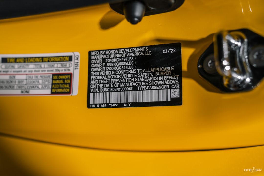 2022 Acura NSX