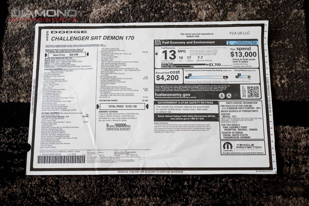 2023 Dodge Challenger