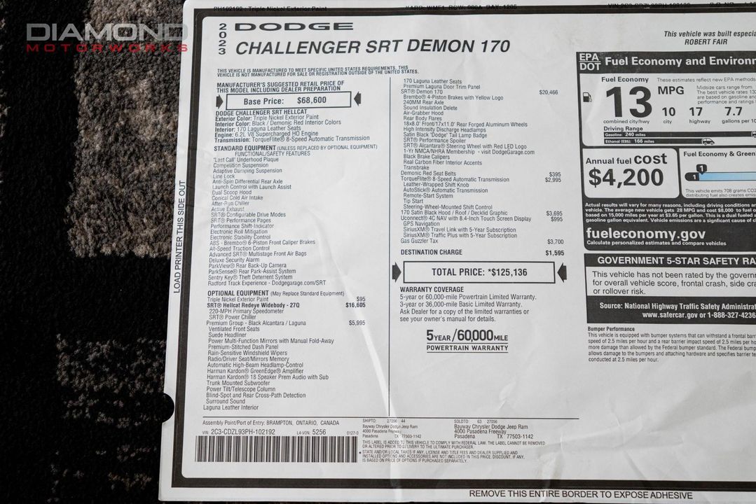 2023 Dodge Challenger