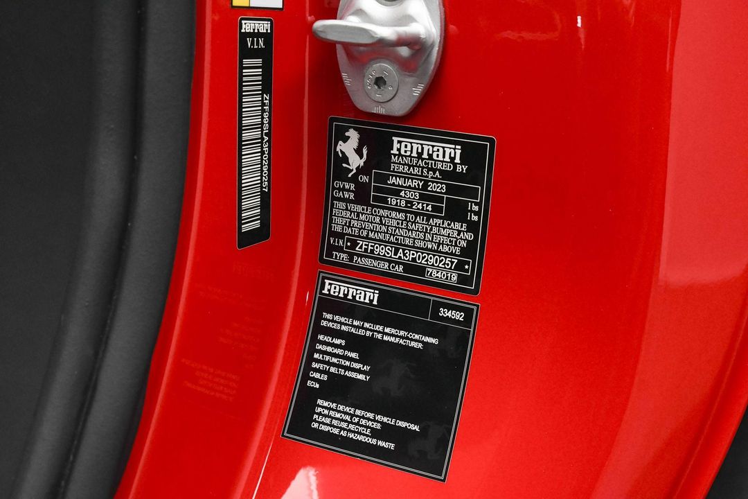 2023 Ferrari 296 GTB