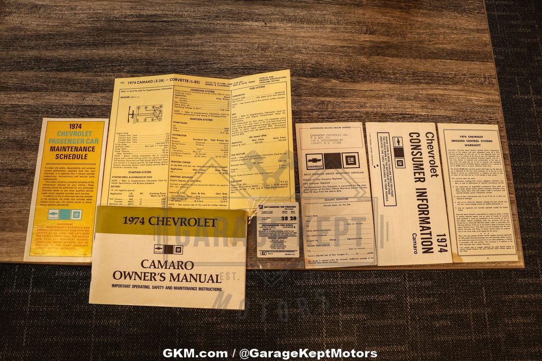 1974 Chevrolet Camaro Z28