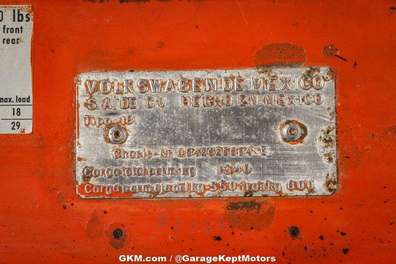 1974 Volkswagen Thing