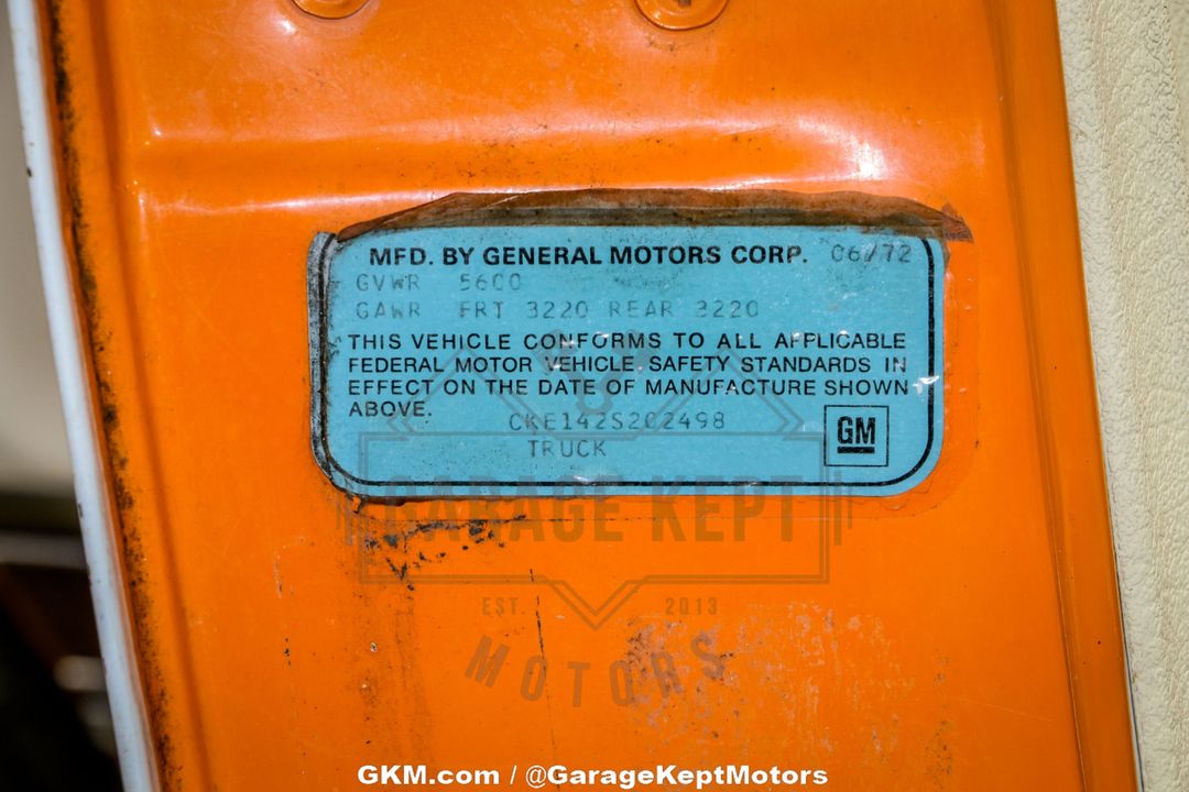 1972 Chevrolet K10