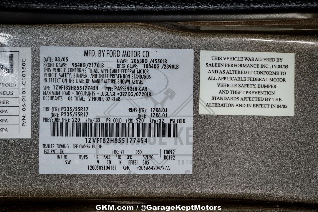 2005 Ford Mustang