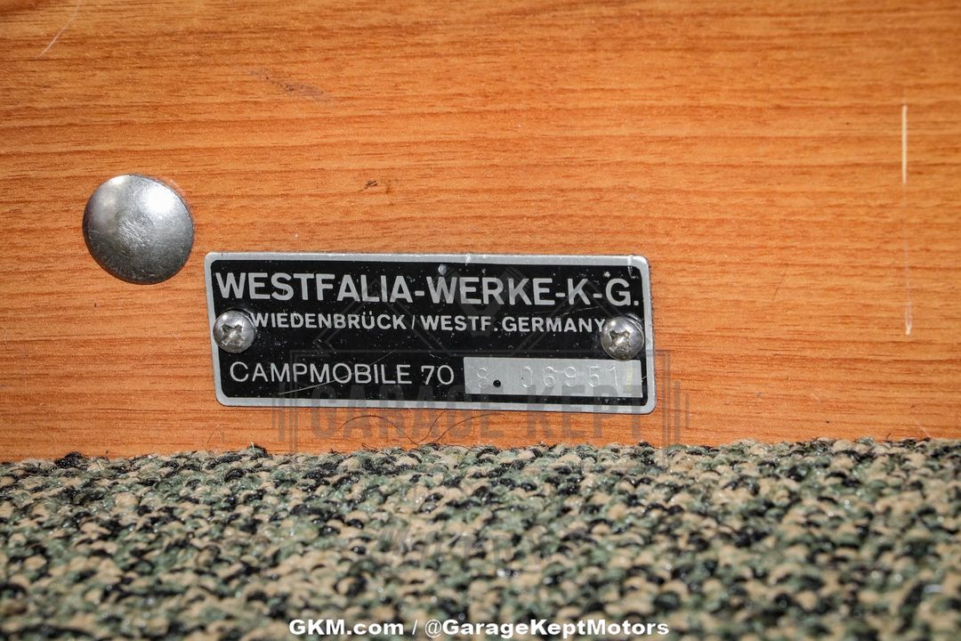 1978 Volkswagen Westfalia