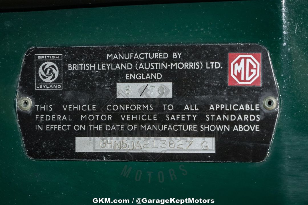 1970 MG MGB