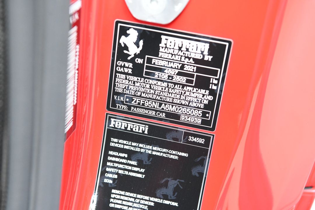 2021 Ferrari SF90 Stradale