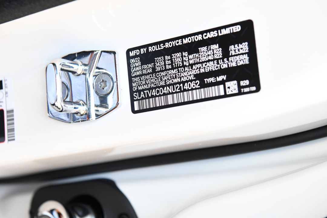 2022 Rolls-Royce Cullinan
