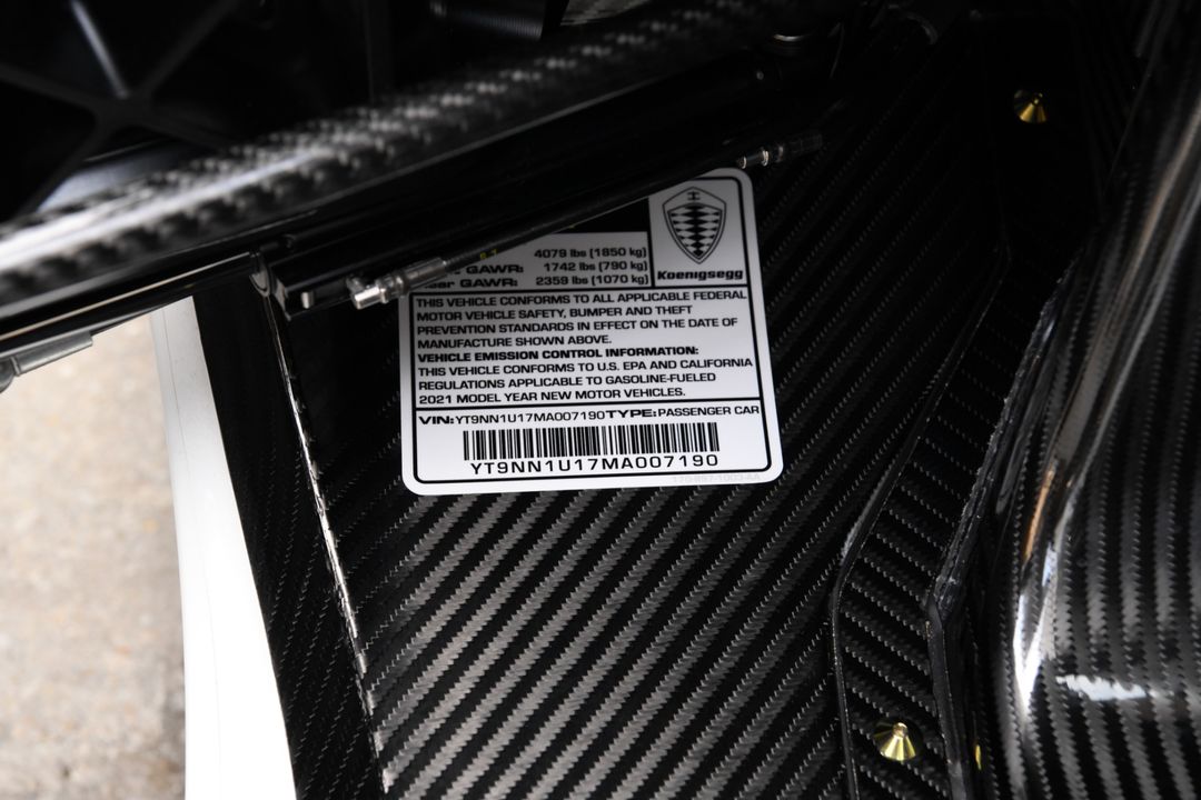 2021 Koenigsegg Regera