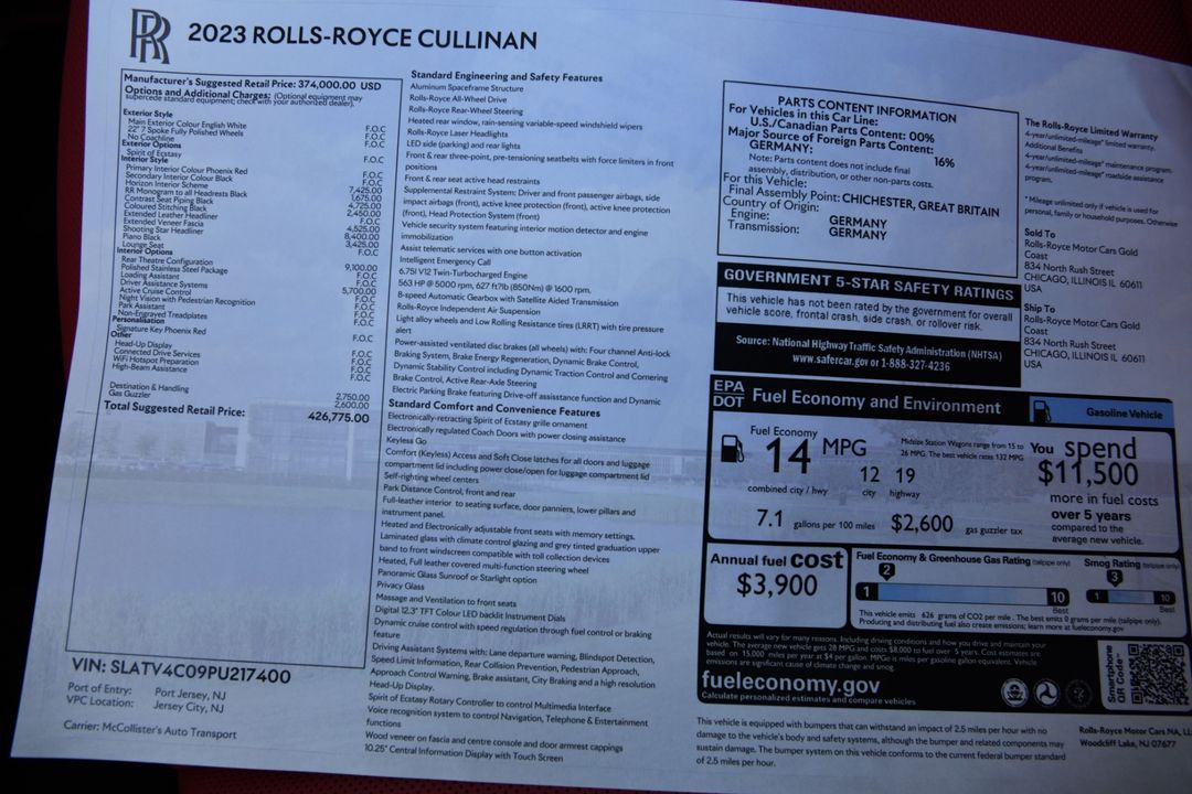 2023 Rolls-Royce Cullinan