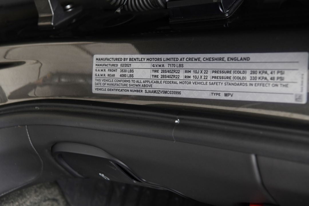 2021 Bentley Bentayga