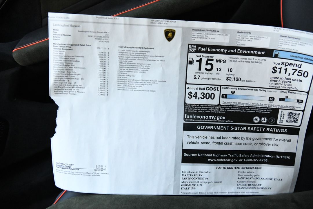 2024 Lamborghini Huracan Sterrato