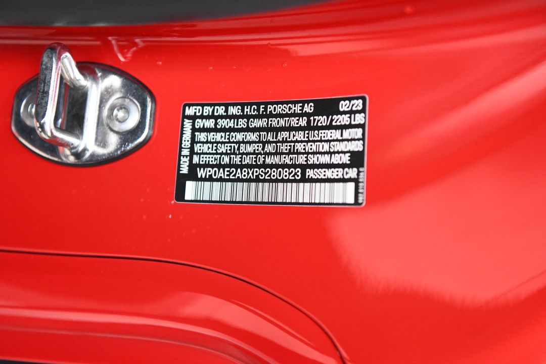 2023 Porsche 718 Cayman