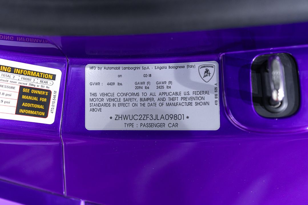 2018 Lamborghini Huracan