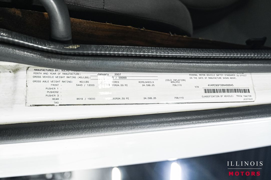 2008 Volvo VN VNM