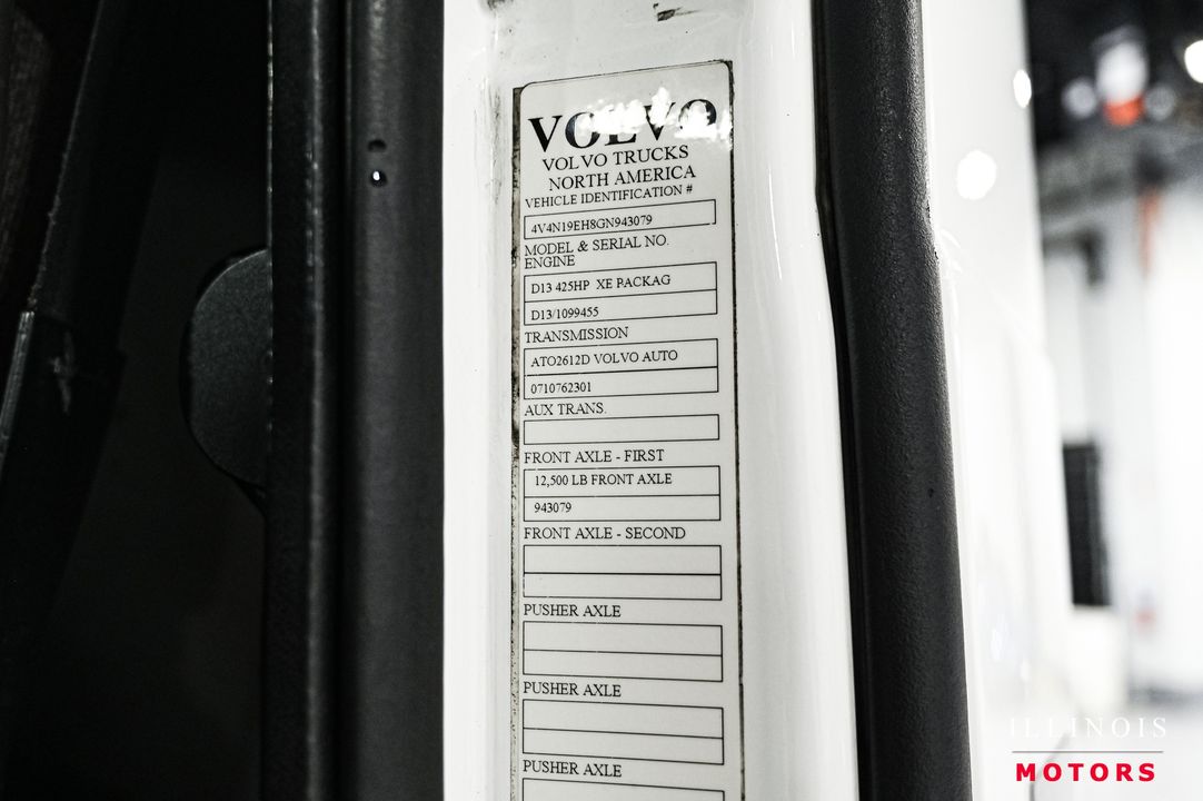 2016 Volvo VN VNL
