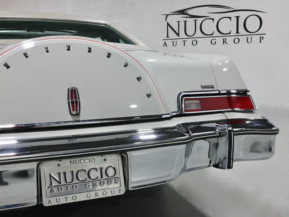 1976 Lincoln Continental Mark IV Cartier Edition