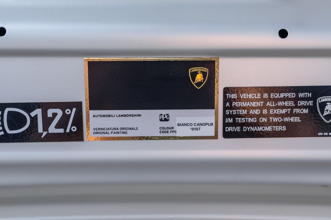2020 Lamborghini Aventador