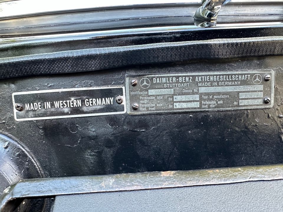 1962 Mercedes-Benz 190SL