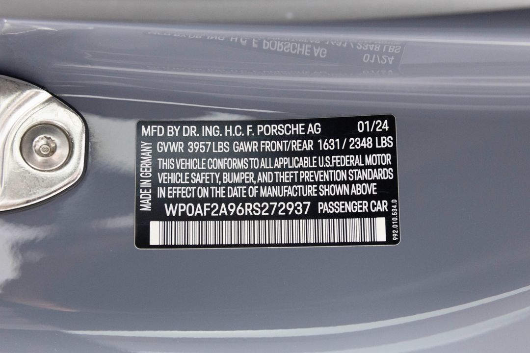 2024 Porsche 911