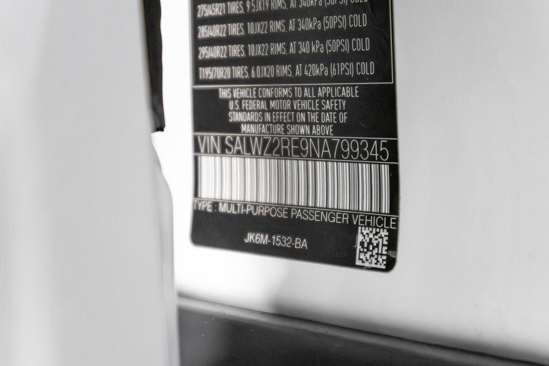 2022 Land Rover Range Rover Sport