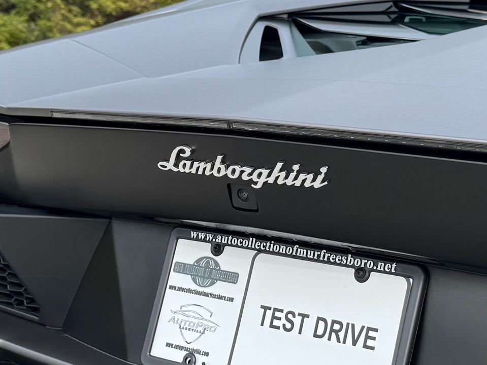 2018 Lamborghini Aventador