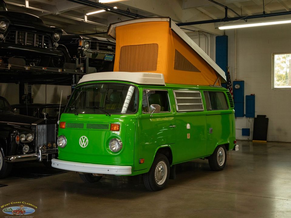 1977 Volkswagen Pop Top Camper Van